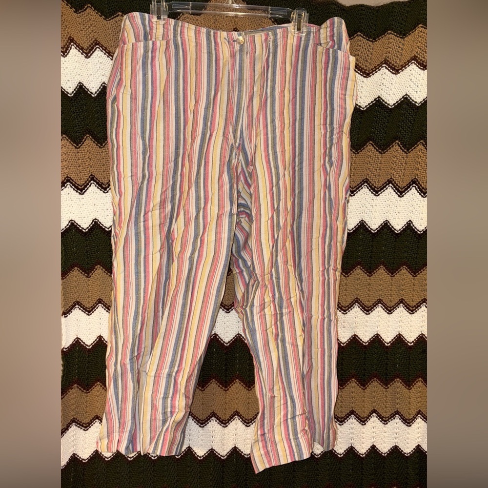 Crazy Horse Linen Blend Pants Size XL